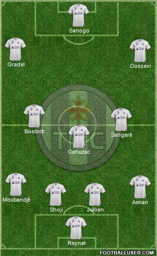 Toulouse Football Club Formation 2019