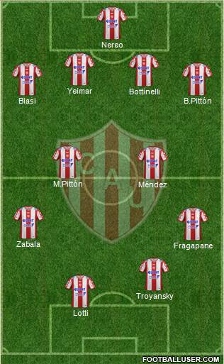 Unión de Santa Fe Formation 2019