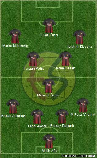 Eskisehirspor Formation 2019