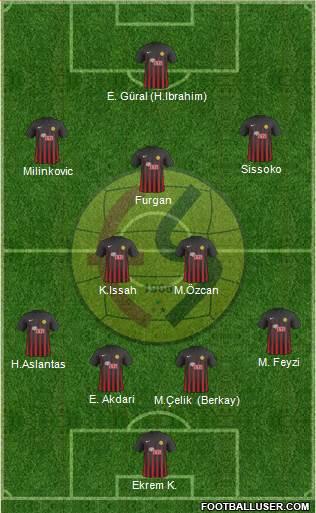 Eskisehirspor Formation 2019
