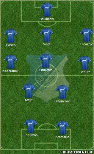 TSG 1899 Hoffenheim Formation 2019