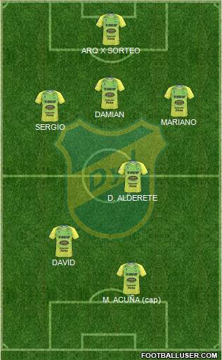 Defensa y Justicia Formation 2019