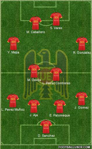 CD Unión Española S.A.D.P. Formation 2019