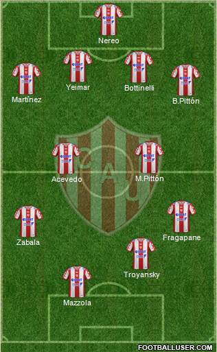 Unión de Santa Fe Formation 2019