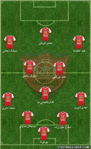 Persepolis Tehran Formation 2019