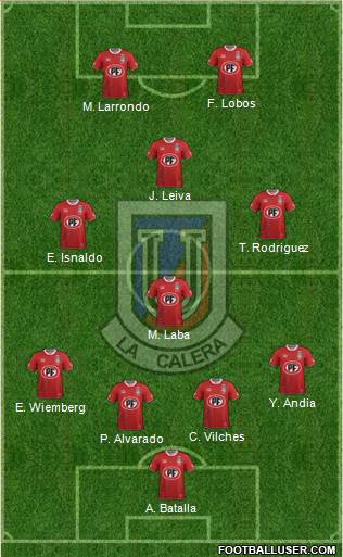 CD Unión La Calera S.A.D.P. Formation 2019