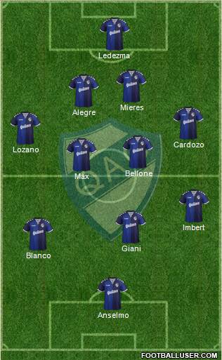 Quilmes football formation