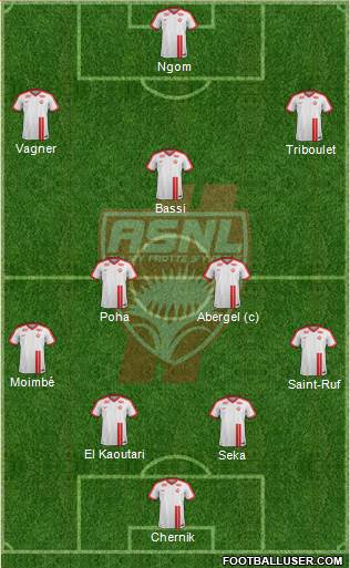 A.S. Nancy Lorraine Formation 2019