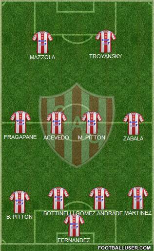 Unión de Santa Fe Formation 2019
