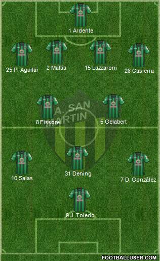 San Martín de San Juan Formation 2019