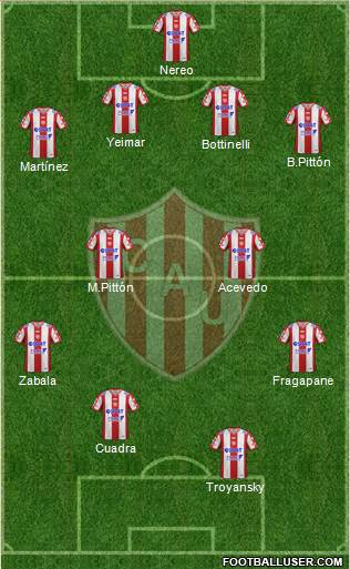 Unión de Santa Fe Formation 2019
