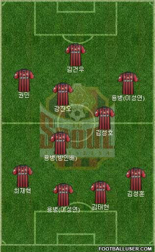 FC Seoul Formation 2019