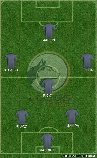 Club Lobos BUAP Formation 2019