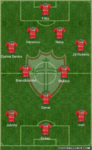 A Portuguesa D Formation 2019