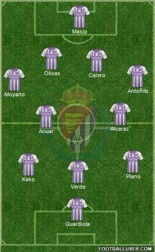 R. Valladolid C.F., S.A.D. Formation 2019