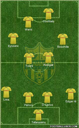 FC Nantes Formation 2019