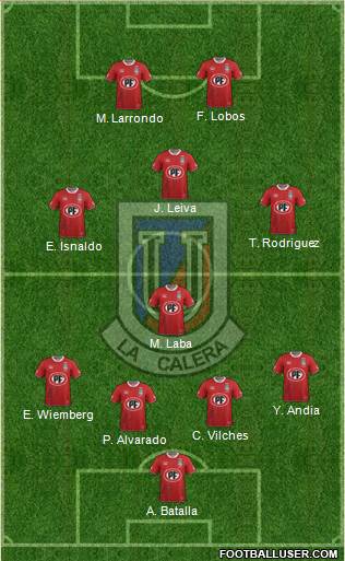 CD Unión La Calera S.A.D.P. Formation 2019