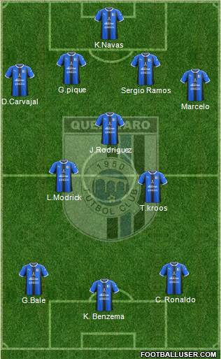 Club de Fútbol Gallos Blancos Formation 2019