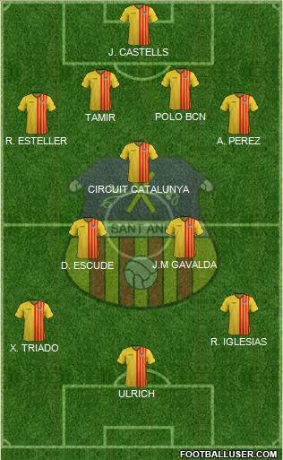 U.E. Sant Andreu Formation 2019