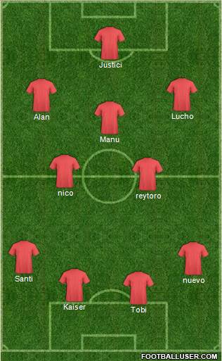 Pro Evolution Soccer Team Formation 2019