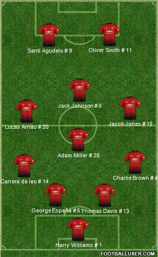 Manchester United Formation 2019