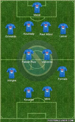 Napoli Formation 2019