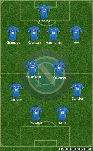 Napoli Formation 2019