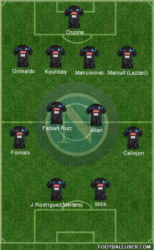 Napoli Formation 2019