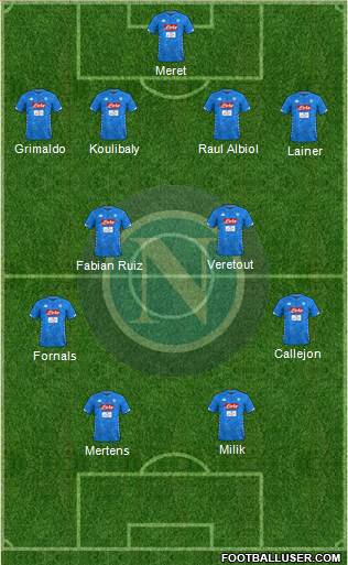 Napoli Formation 2019