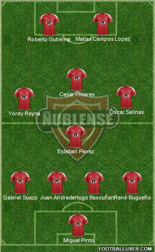 CD Ñublense S.A.D.P. Formation 2019