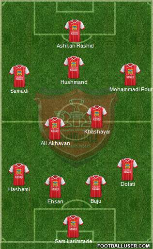 Persepolis Tehran Formation 2019