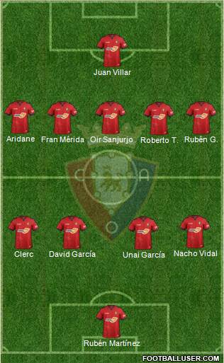 C. At. Osasuna Formation 2019