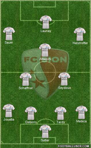 FC Sion Formation 2019
