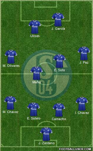 FC Schalke 04 Formation 2019
