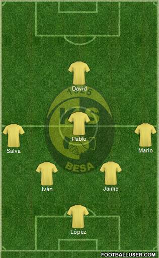 KS Besa Kavajë Formation 2019