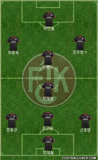 1.FC Kaiserslautern football formation