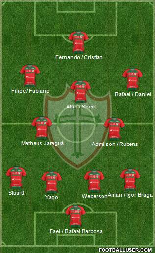 A Portuguesa D Formation 2019