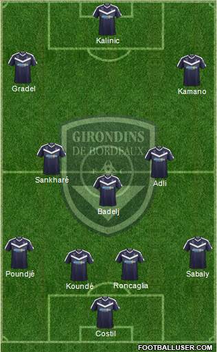 FC Girondins de Bordeaux Formation 2019
