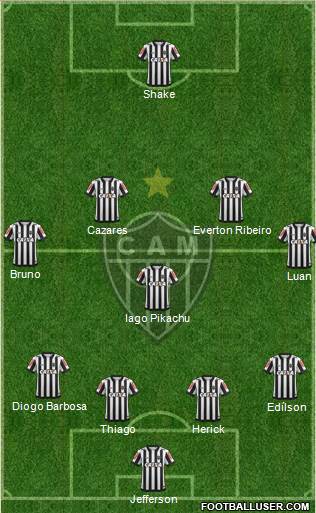 C Atlético Mineiro Formation 2019