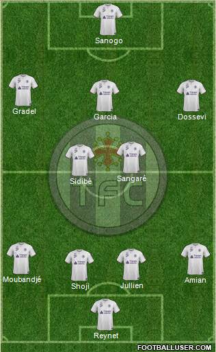 Toulouse Football Club football formation