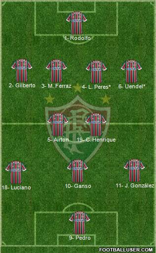 Fluminense FC Formation 2019