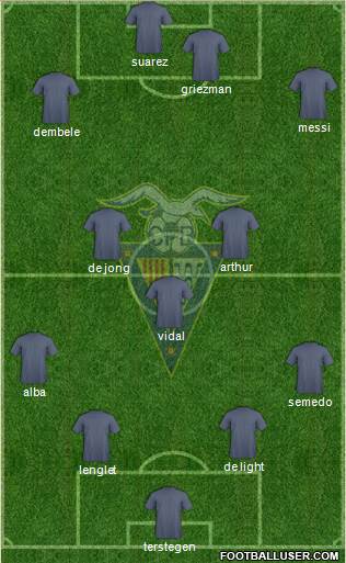 C.F. Badalona Formation 2019