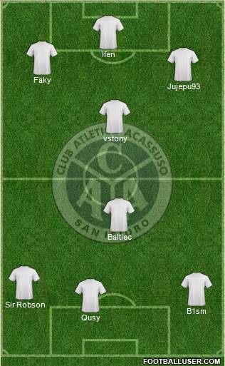 Acassuso football formation