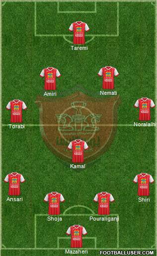 Persepolis Tehran Formation 2019