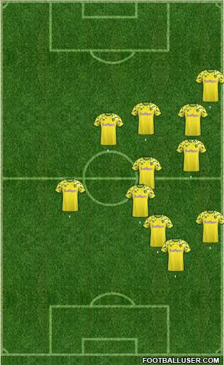 Norwich City Formation 2019