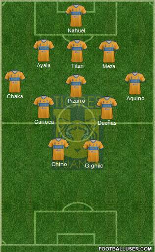 Club Universitario de Nuevo León Formation 2019