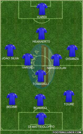 Pavia Formation 2019