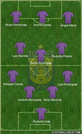 Club Universitario de Nuevo León Formation 2019