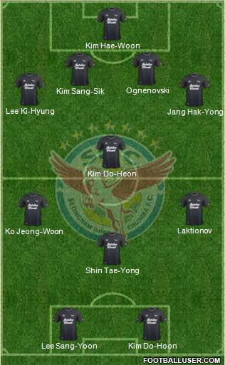 Seongnam Ilhwa Chunma Formation 2019