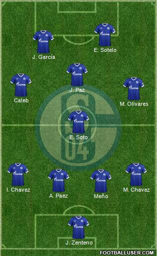 FC Schalke 04 Formation 2019